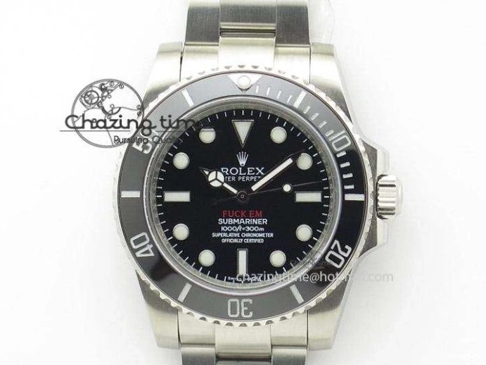 Dial Strap White Green Submariner on VR3135 3AF Transparent Best Phantomlab Edition Rubber 0217